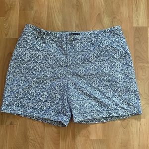 Lee Straight Fit Size 16 Med Women’s Blue Shorts